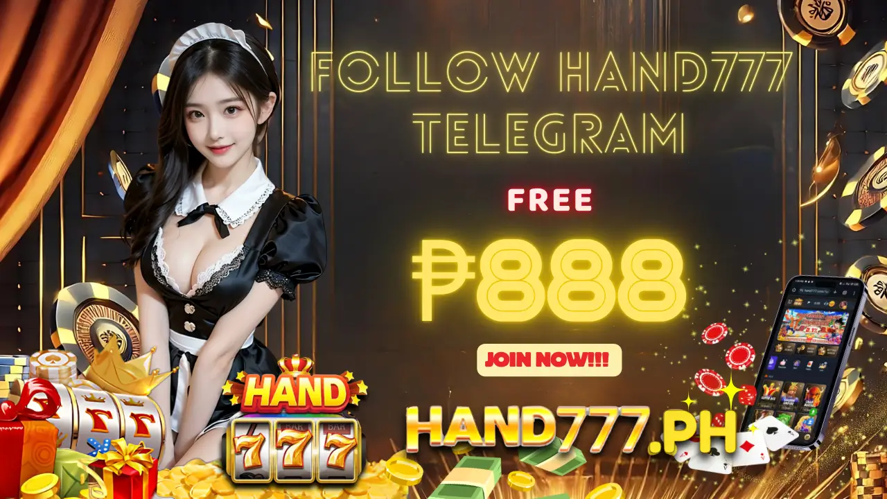 Follow Hand777 Telegram_ Claim Your Free 888 Pesos